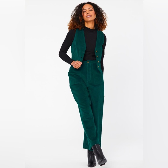 Joanie Brand (UK) Wide Leg Lafayette Corduroy Trousers - Picture 1 of 6